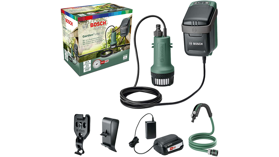 La pompe à eau de pluie sans-fil GardenPump 18 06008C4200 Bosch