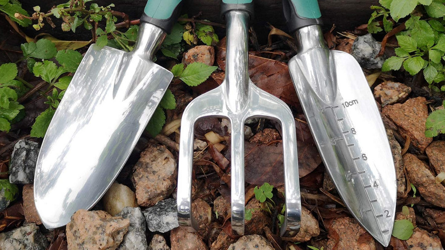 Kit d’outils de jardinage 3 pièces en aluminium Fanhao