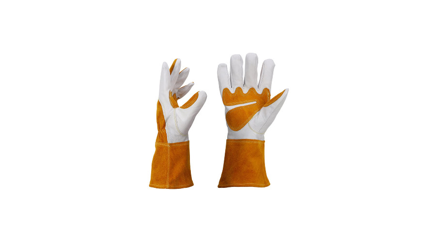 Gants de jardinage en peau de mouton XL jaune MaylFre