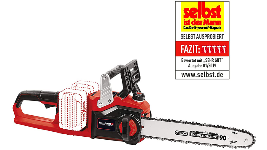 La tronçonneuse sans fil GE-LC 36/35 Li Solo 4501780 Einhell