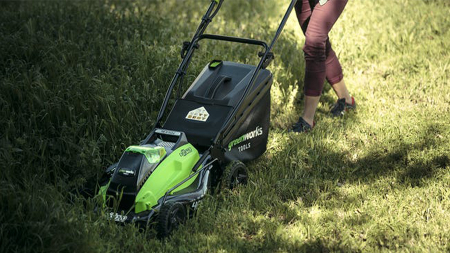 La tondeuse à gazon GD40LM45 Greenworks