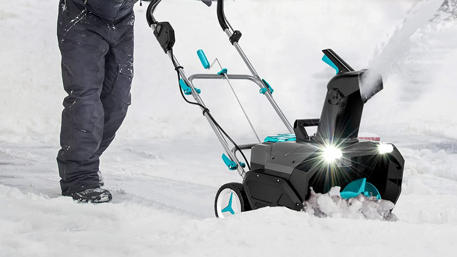 Souffleuse à neige électrique de 45,7 cm 15 A Gymax
