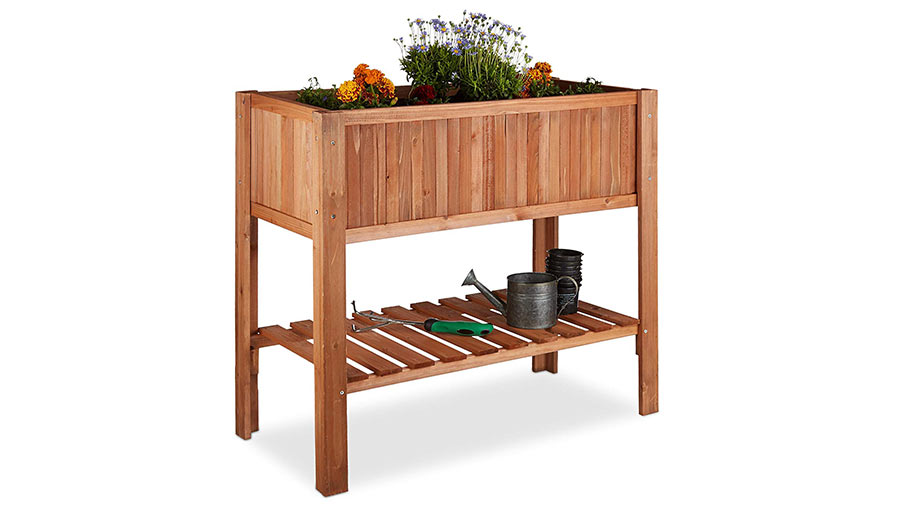 avis et prix potager sur pied Relaxdays 10020744 promotion pas cher