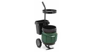 Chariot de jardin avec porte-outils HT-CART-120 de la marque Hillvert