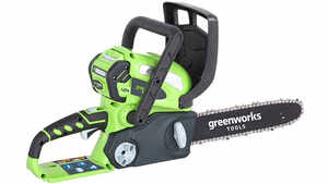 La tronçonneuse GD40CS36 de la marque Greenworks 