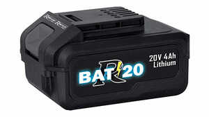 Batterie 20 V Ribimex 4,0 Ah PRBAT20/4