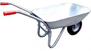 Brouette mit Titel '' D&F