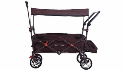Chariot de transport pliable marron FX-CT800 FUXTEC Chariot de transport pliable marron FX-CT800 FUXTEC