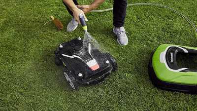 Robot tondeuse Greenworks Optimow 15 Robot tondeuse Greenworks Optimow 15