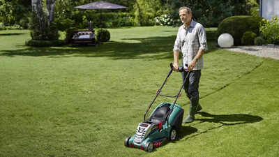 La tondeuse à gazon sans fil Rotak 43 LI BOSCH