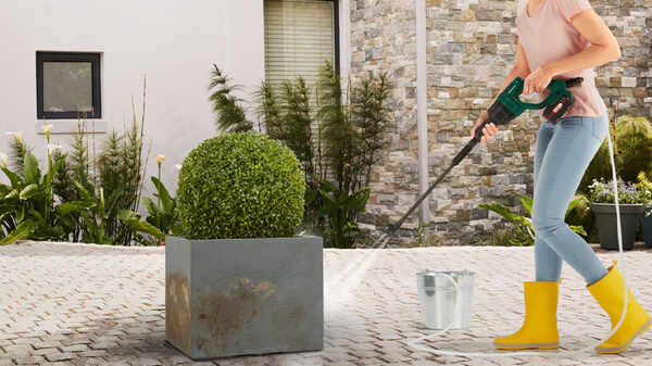 Le nettoyeur à pression sans fil Parkside PDRA 20 - Li A1, 20 V