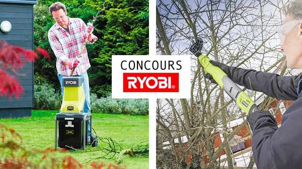 Outils RYOBI jardin à gagner