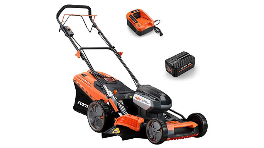 Tondeuse à batterie 40 V Set E148CV-SE1 FUXTEC