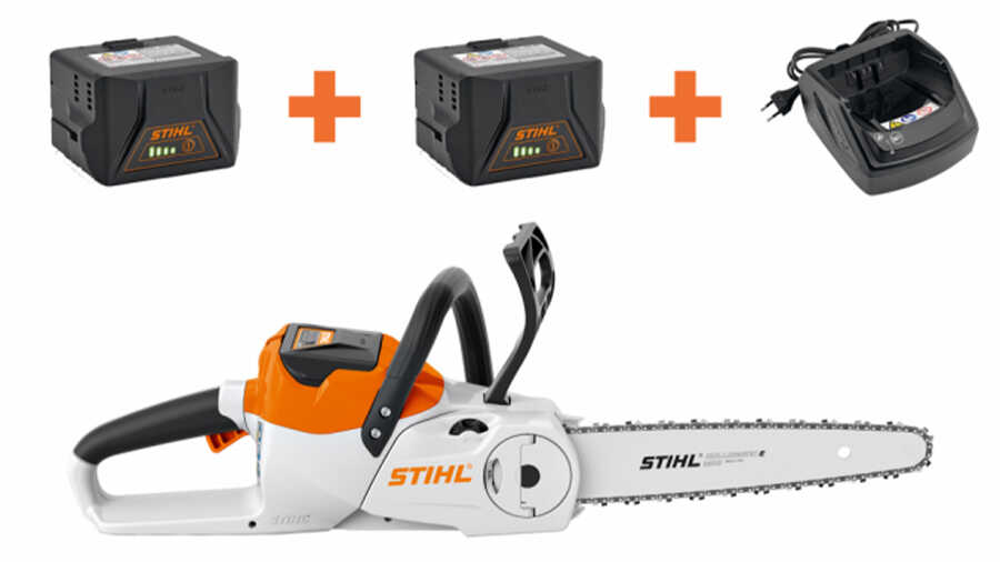 La tronçonneuse STIHL MSA 140 C-B - Pack 2 batteries