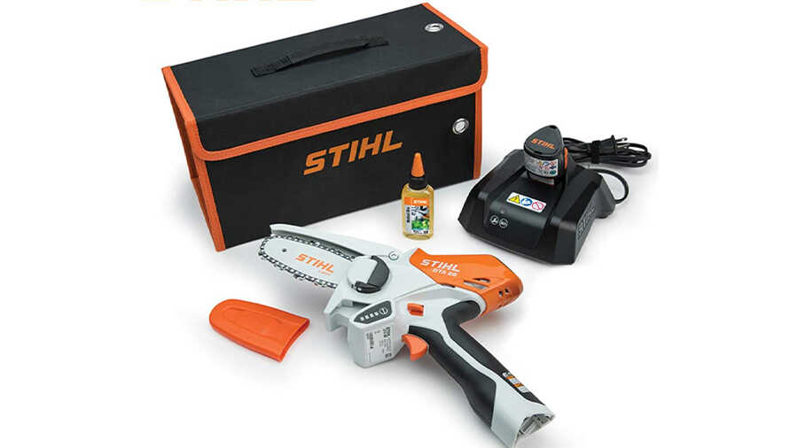 SCIE A BATTERIE STIHL GTA 26 PACK BATTERIE CHARGEUR SACOCHE