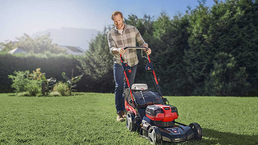 Tondeuse à gazon sans fil GE-CM 36/47 S HW Li 3413200 Einhell