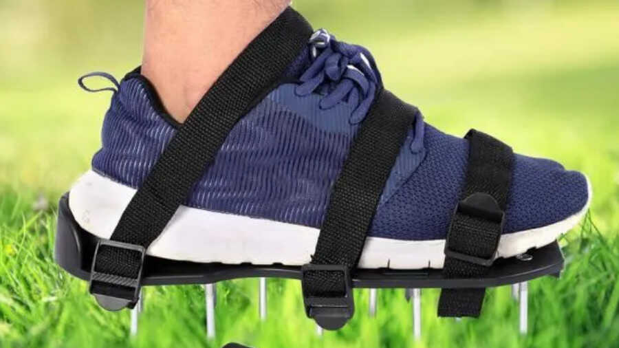 Chaussures d’aérateur de pelouse LCFR-ep9lcs Kuandargg