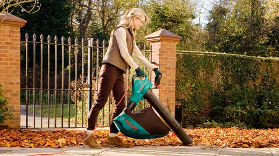 L'aspirateur souffleur broyeur ALS 30 Bosch