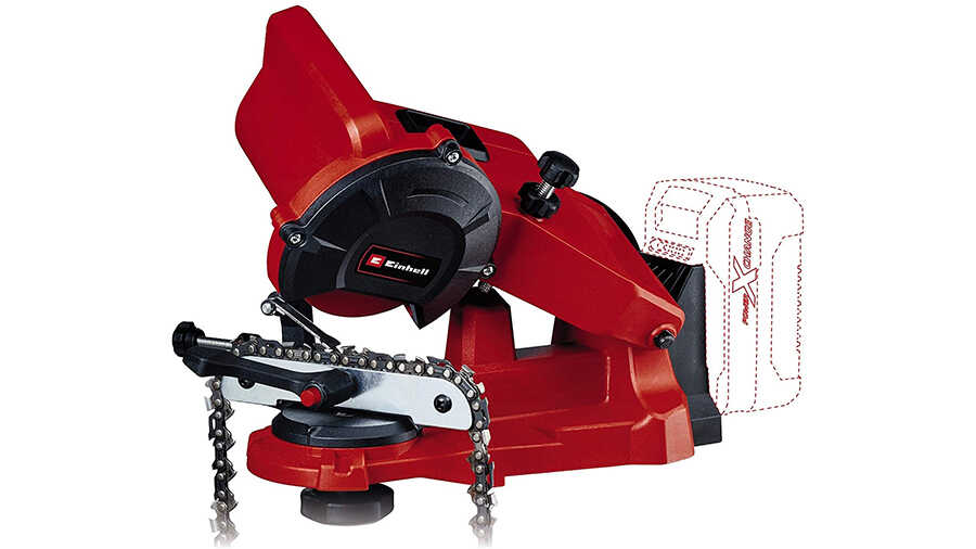 L’affûteuse de chaîne sans fil GE-CS 18 Li Solo 4499940 Einhell