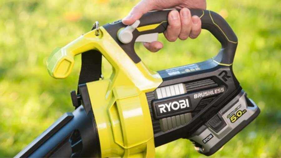 Souffleur aspiro-broyeur sans fil OBV18 RYOBI