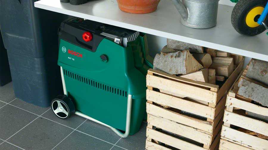 test et avis broyeur de vegetaux bosch axt 25 TC pas cher