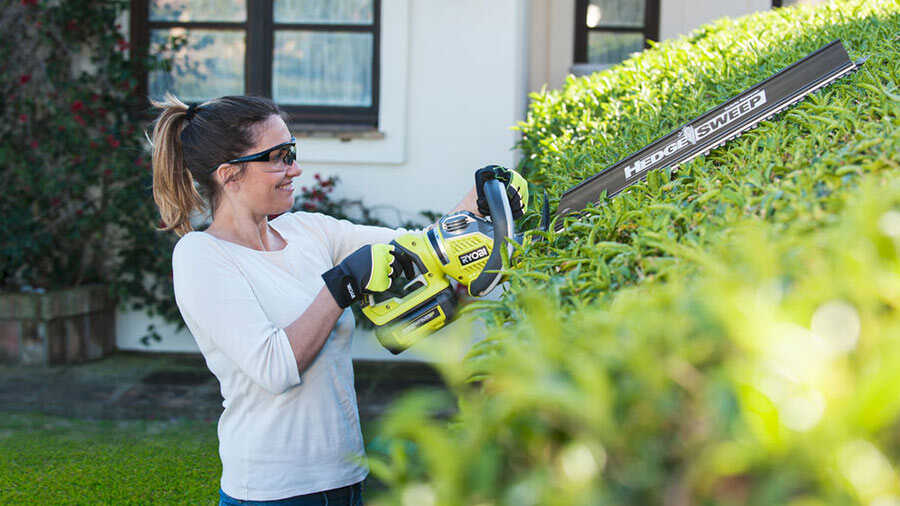 Test et avis du taille-haies sur batterie RHT36C60R26 Ryobi
