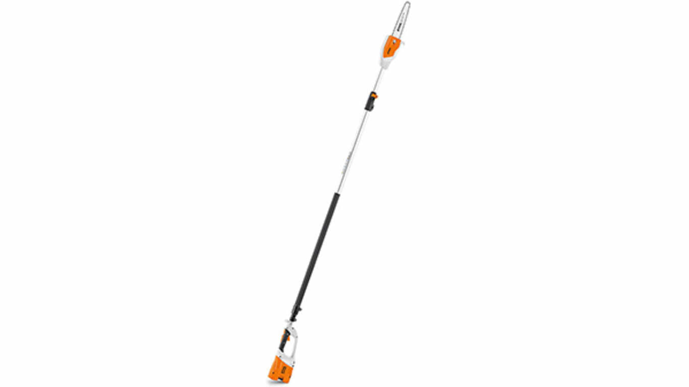 La perche d’élagage télescopique à batterie HTA 85 La perche d’élagage télescopique à batterie HTA 85