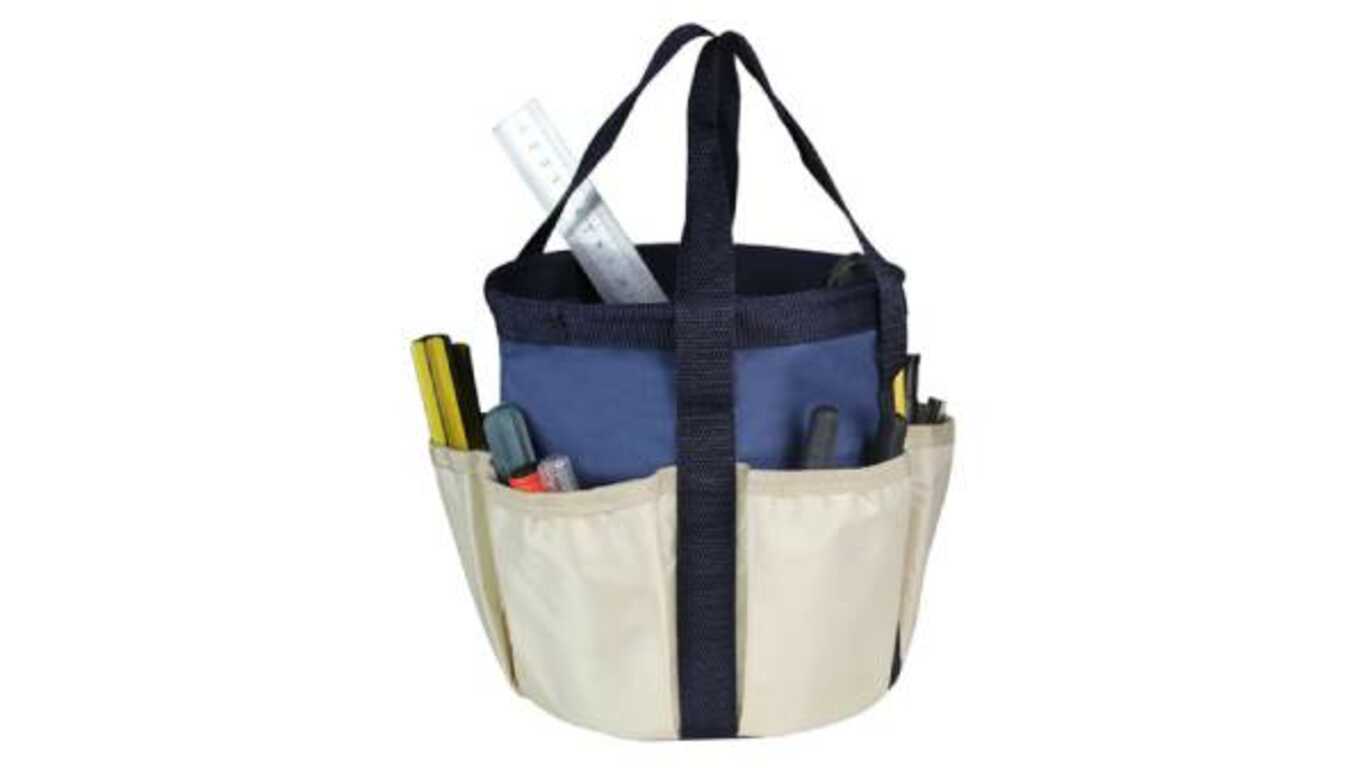 Sac à outils de jardin avec 6 poches bleu marine Hilai