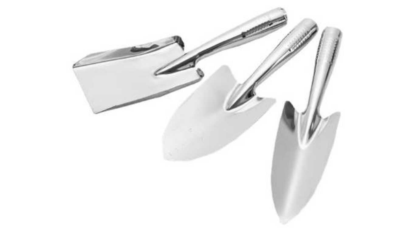 Lot de 3 paires de truelles de jardin Garden spade Nidone Lot de 3 paires de truelles de jardin Garden spade Nidone