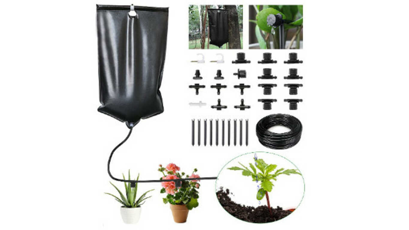 Kit d’irrigation goutte à goutte pour plantes d’intérieur en pot 8901 Gardfarm Kit d’irrigation goutte à goutte pour plantes d’intérieur en pot 8901 Gardfarm