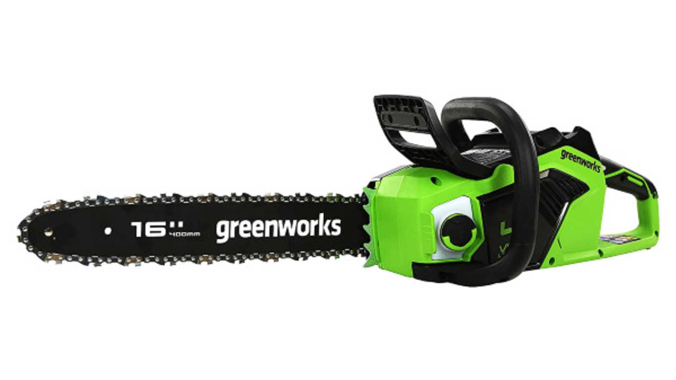 Tronçonneuse sur batterie GD40CS18 Greenworks Tronçonneuse sur batterie GD40CS18 Greenworks