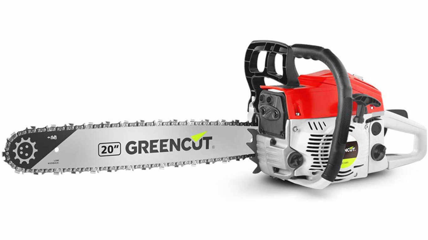 Tronçonneuse d'élagage thermique 62 cc Greencut GS620x